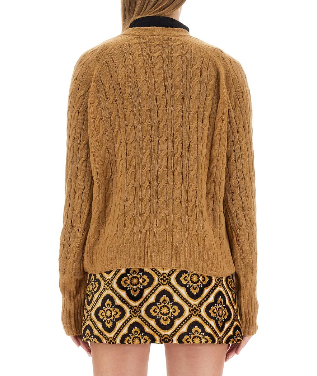 ETRO Бежевый кашемировый джемпер / свитер, фото 4