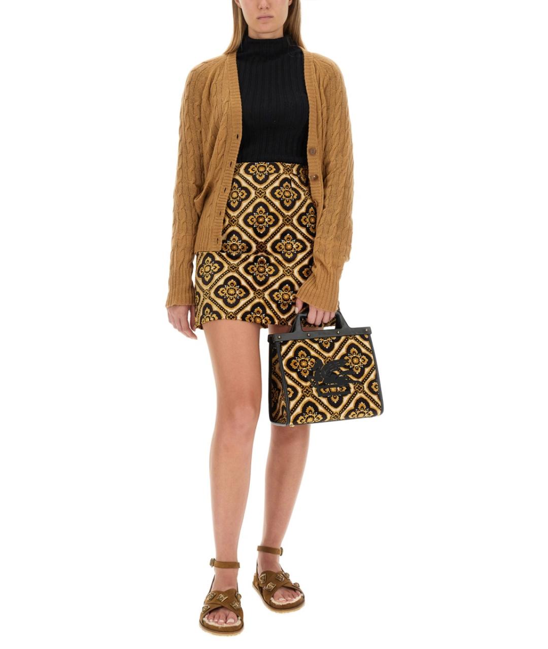 ETRO Бежевый кашемировый джемпер / свитер, фото 3