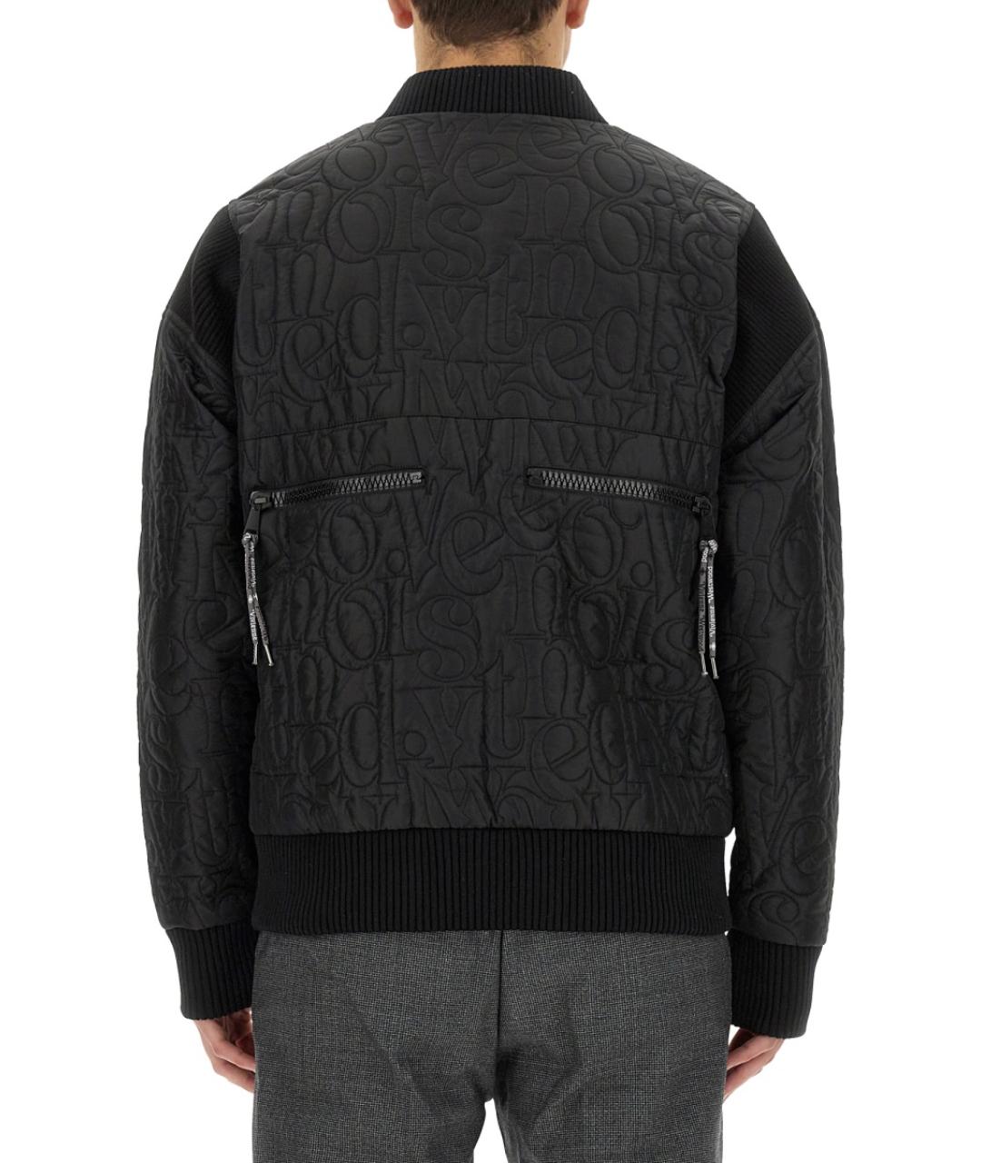 VIVIENNE WESTWOOD Черная полиамидовая куртка, фото 4