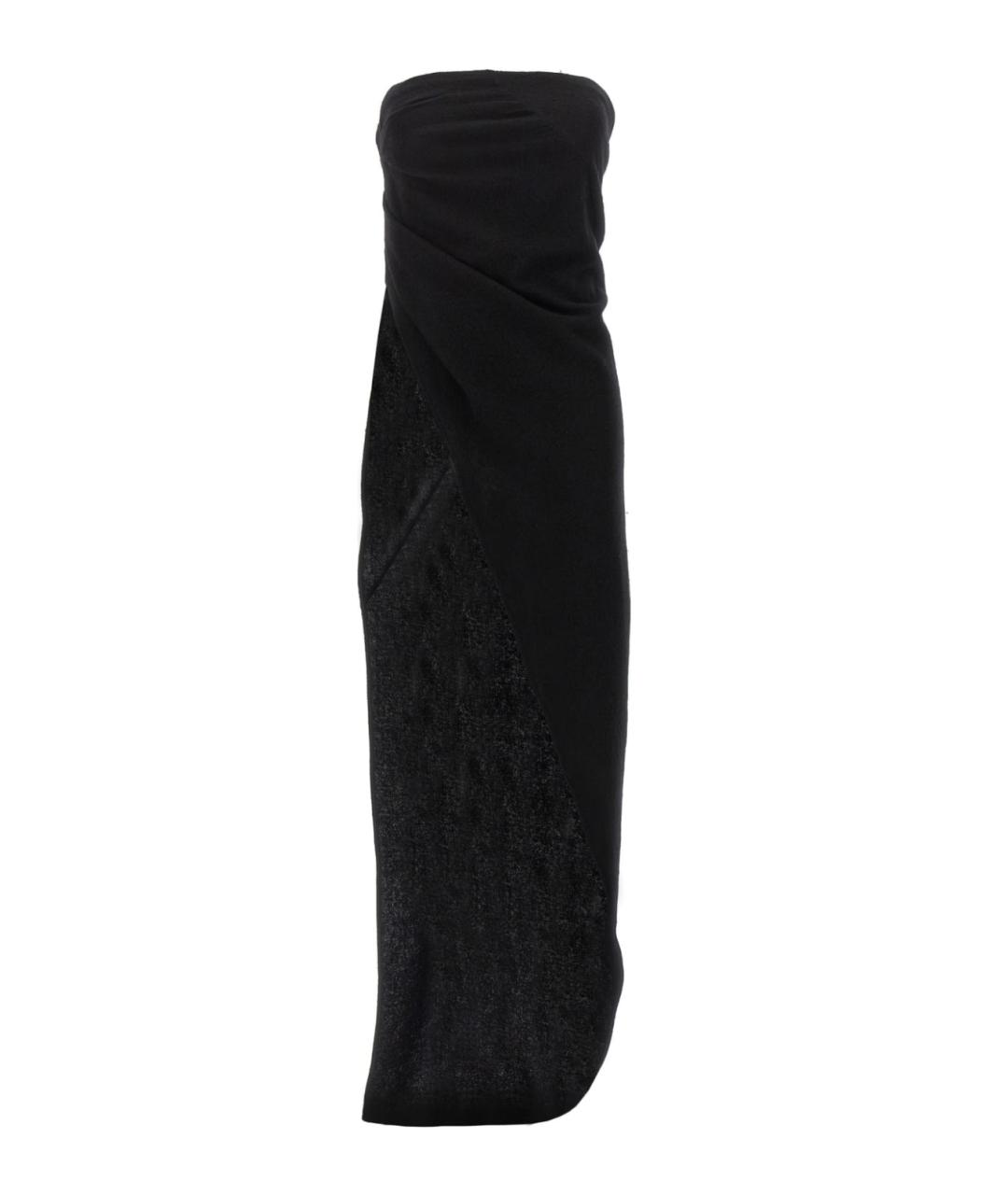 RICK OWENS Черная шерстяная блузы, фото 1