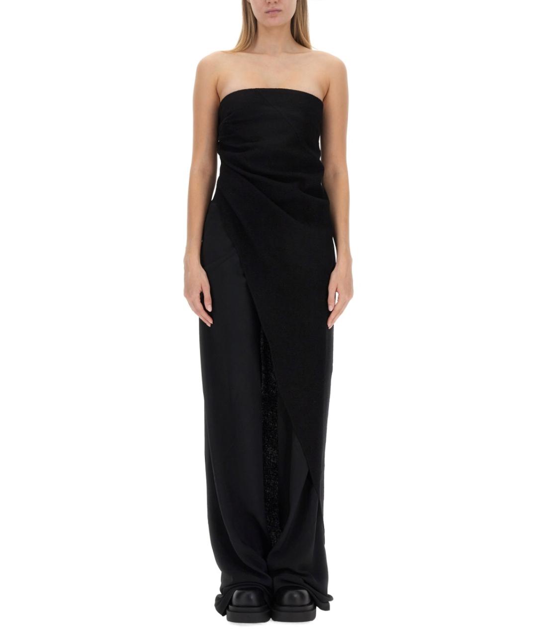 RICK OWENS Черная шерстяная блузы, фото 5