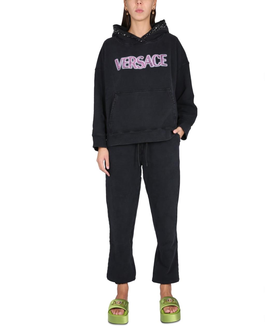 VERSACE Черный хлопковый спортивные костюмы, фото 3