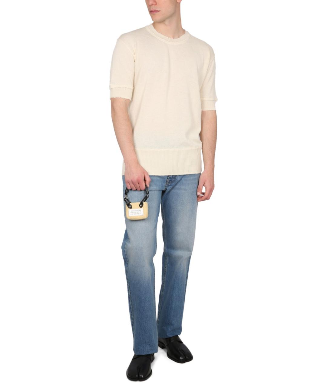 MAISON MARGIELA Белый шерстяной джемпер / свитер, фото 3