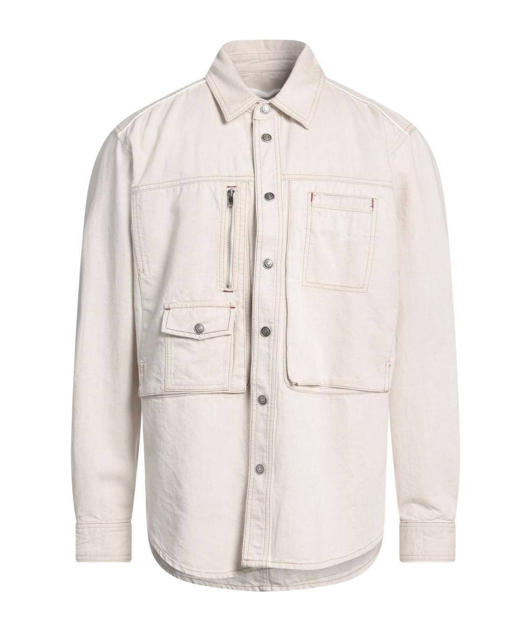 ISABEL MARANT Белая хлопковая куртка, фото 1