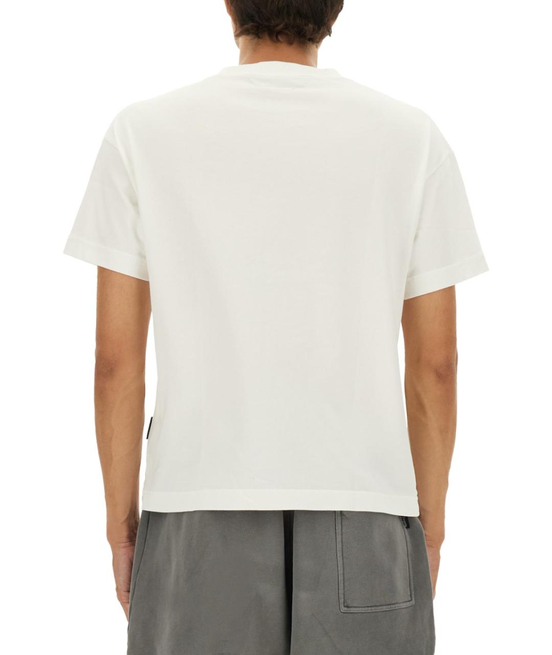 PALM ANGELS Белая футболка, фото 4