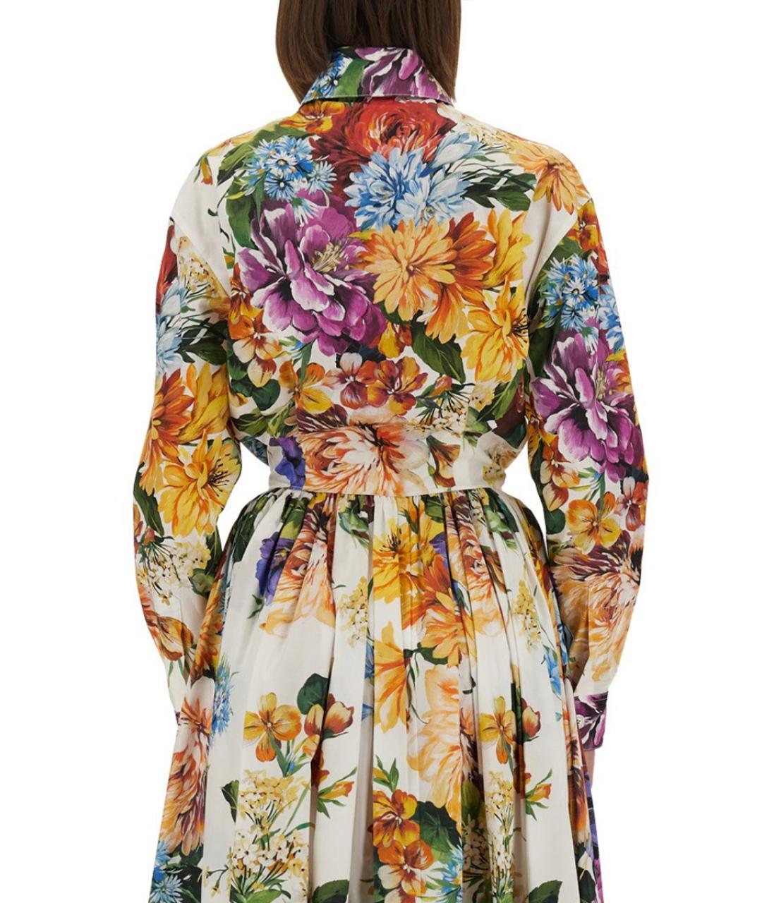 DOLCE&GABBANA Мульти хлопковая рубашка, фото 5