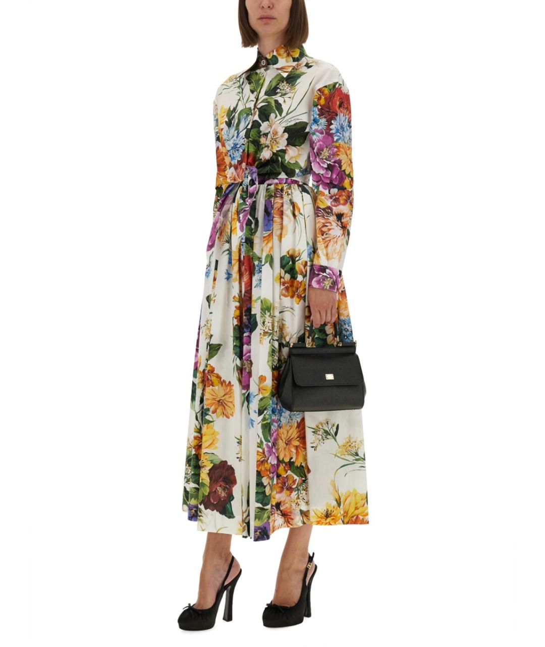 DOLCE&GABBANA Мульти хлопковая рубашка, фото 3