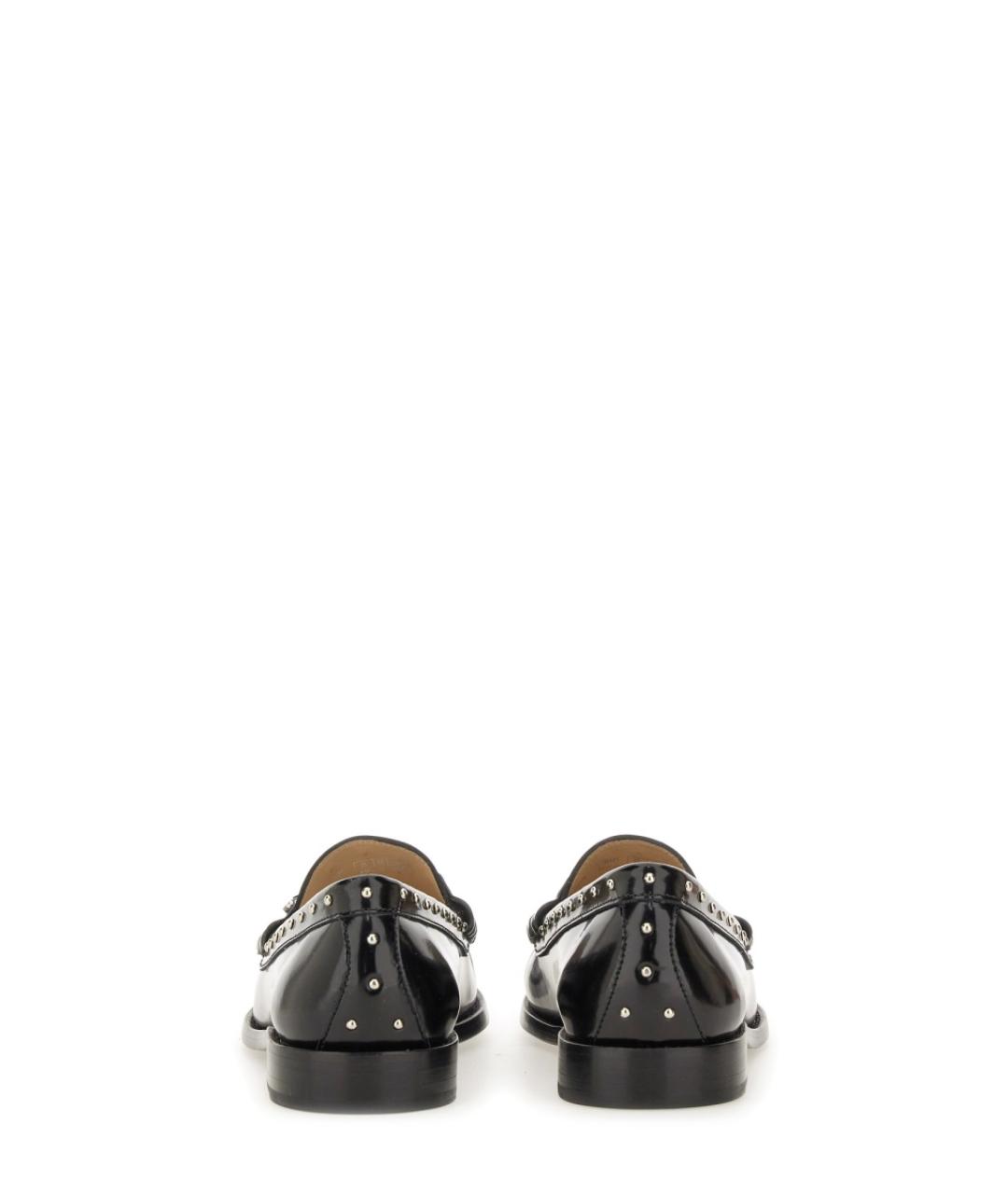 STUART WEITZMAN Черные кожаные лоферы, фото 3