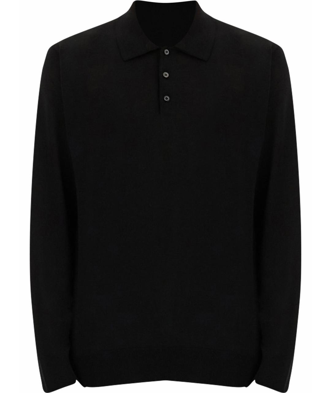 GOLDEN GOOSE DELUXE BRAND Черный шерстяной джемпер / свитер, фото 1