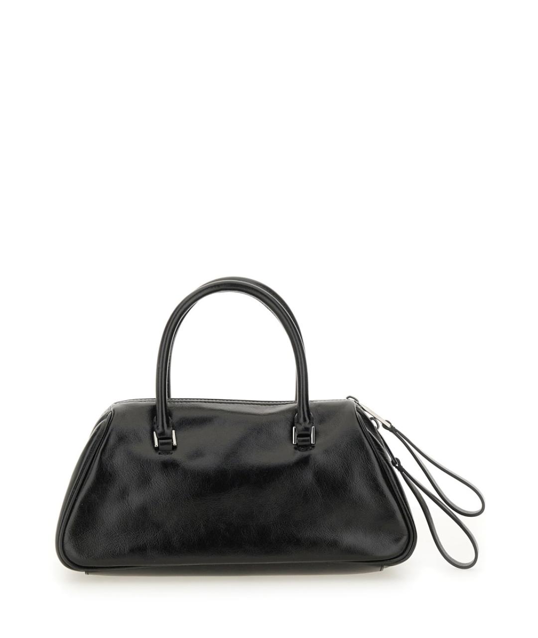 FERRAGAMO Черная кожаная сумка тоут, фото 3