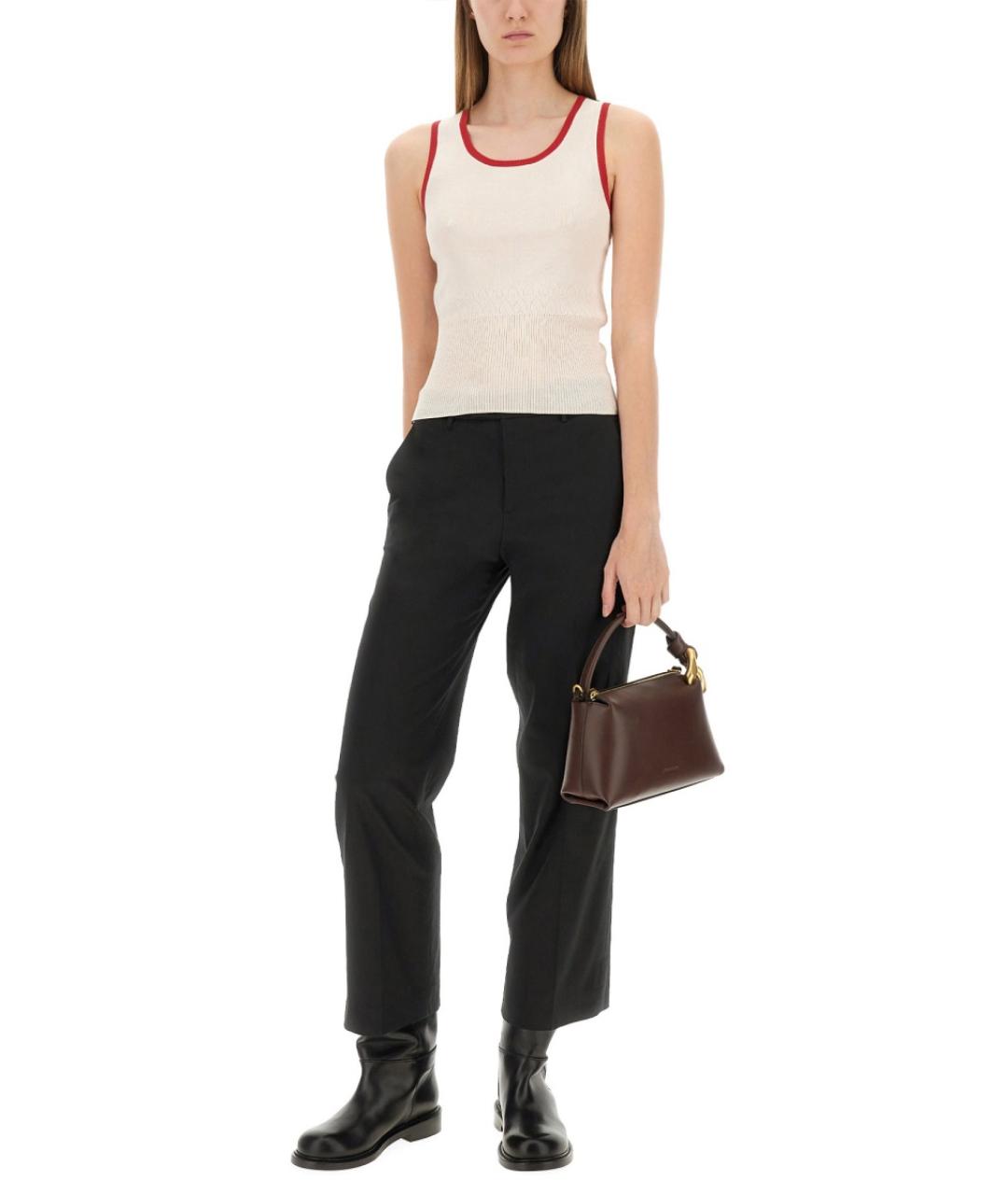 J.W.ANDERSON Белая хлопковая майка, фото 2