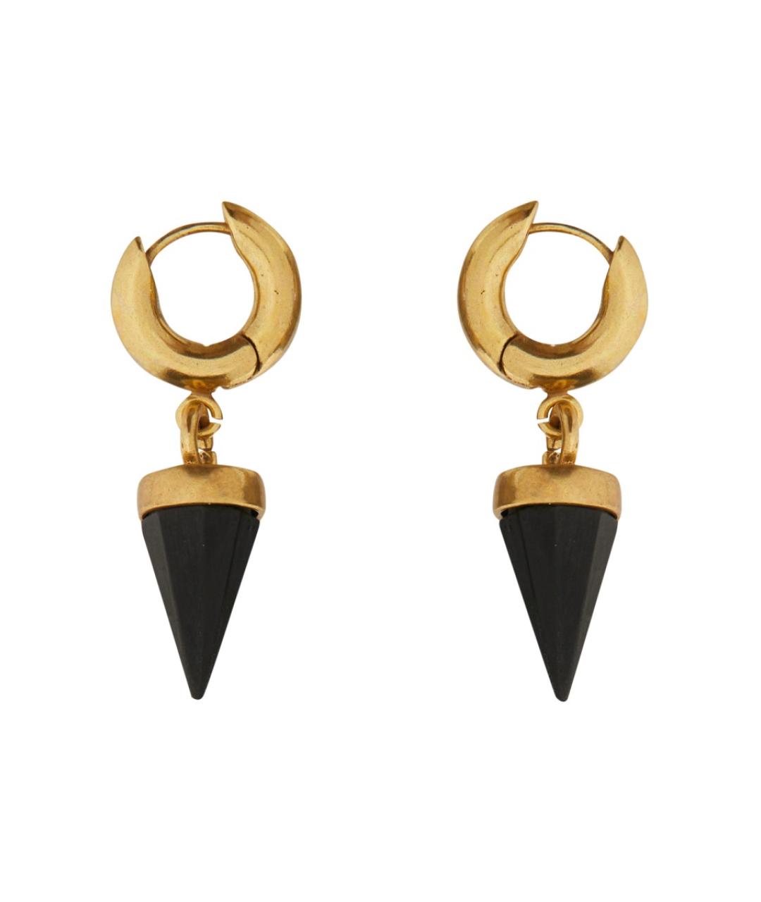 ISABEL MARANT Золотые латунные серьги, фото 1