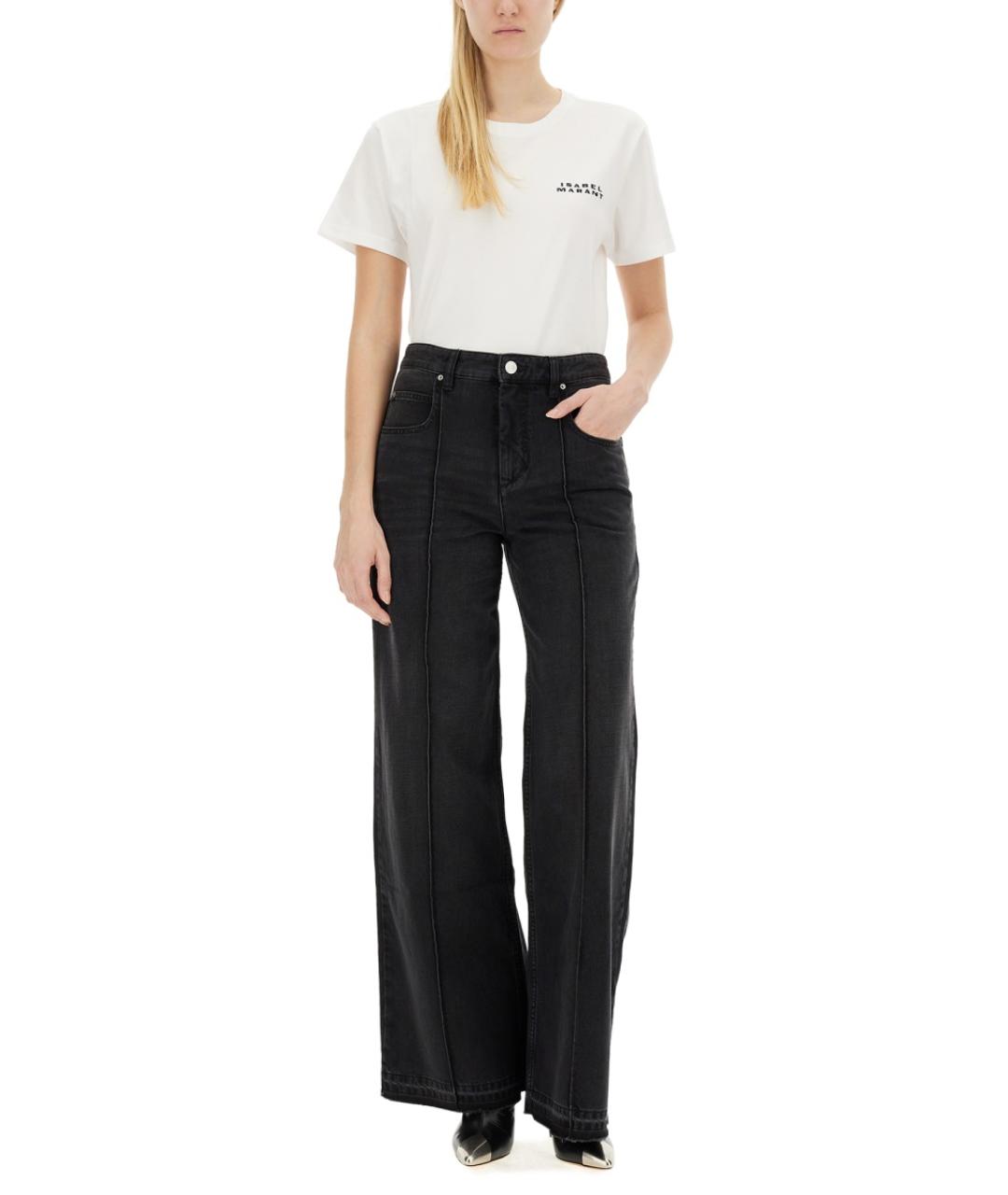 ISABEL MARANT Белая хлопковая футболка, фото 3