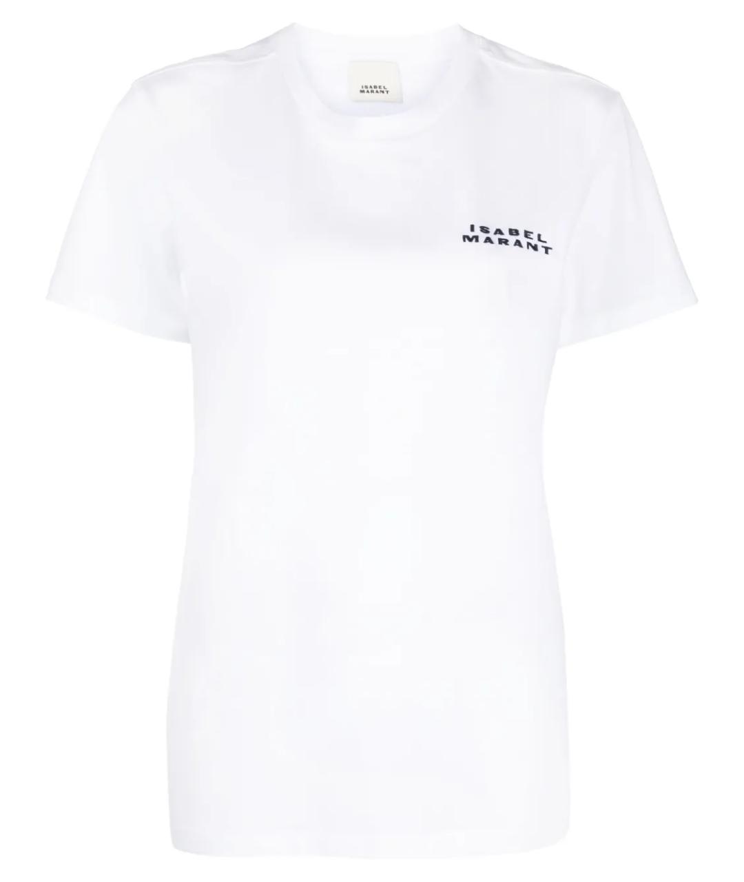 ISABEL MARANT Белая хлопковая футболка, фото 1