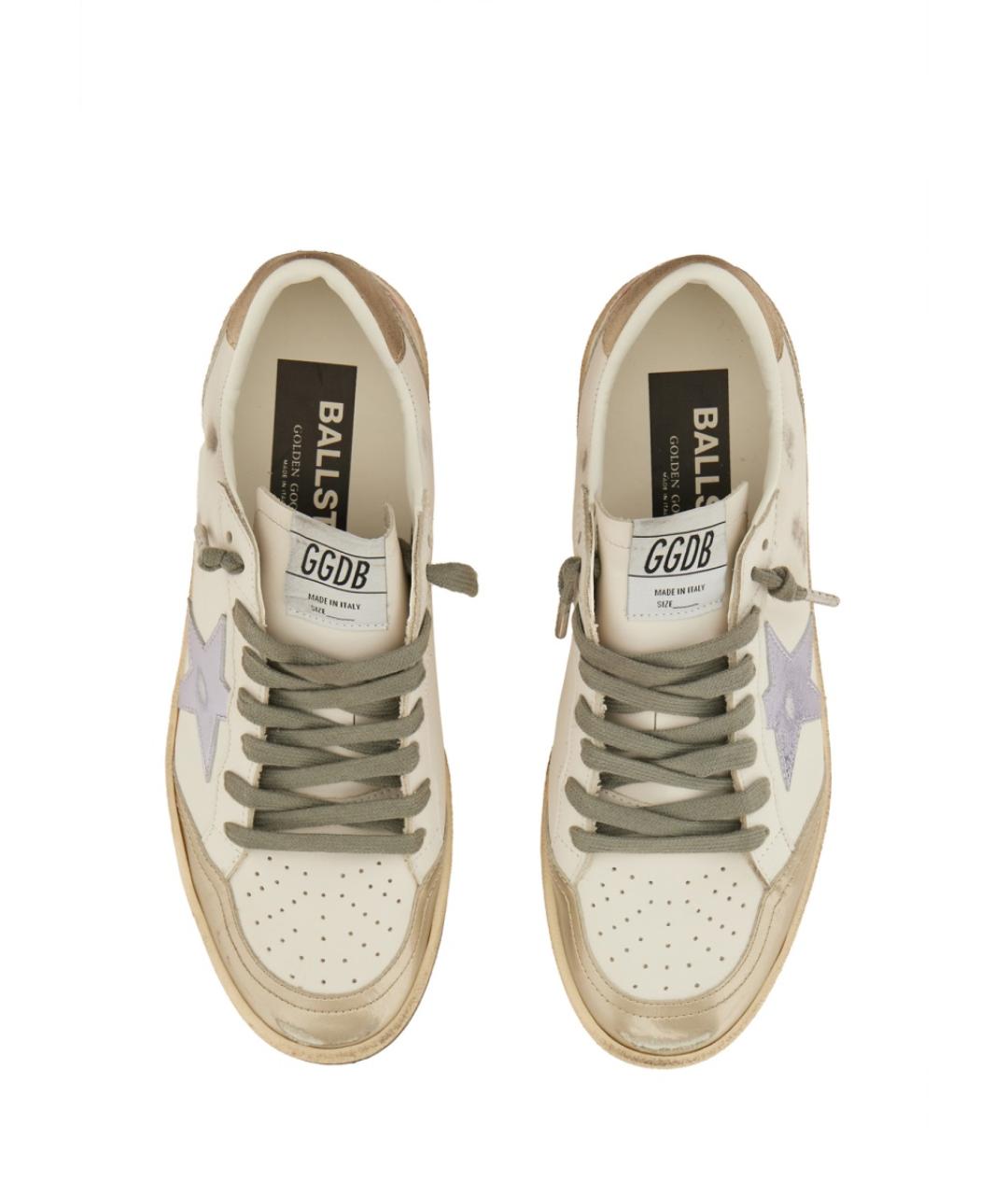 GOLDEN GOOSE DELUXE BRAND Мульти кожаные кроссовки, фото 2