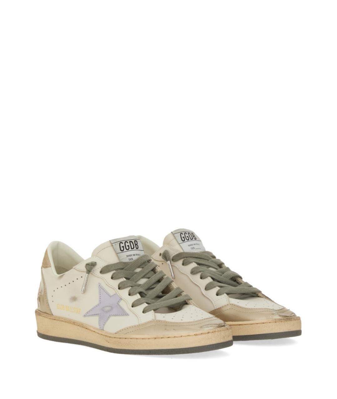 GOLDEN GOOSE DELUXE BRAND Мульти кожаные кроссовки, фото 3
