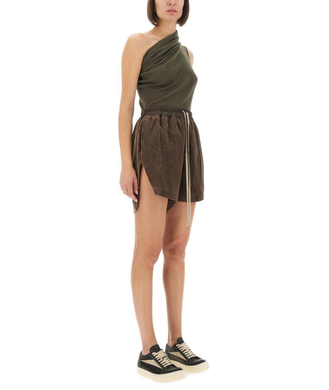 RICK OWENS Зеленая шерстяная майка, фото 3