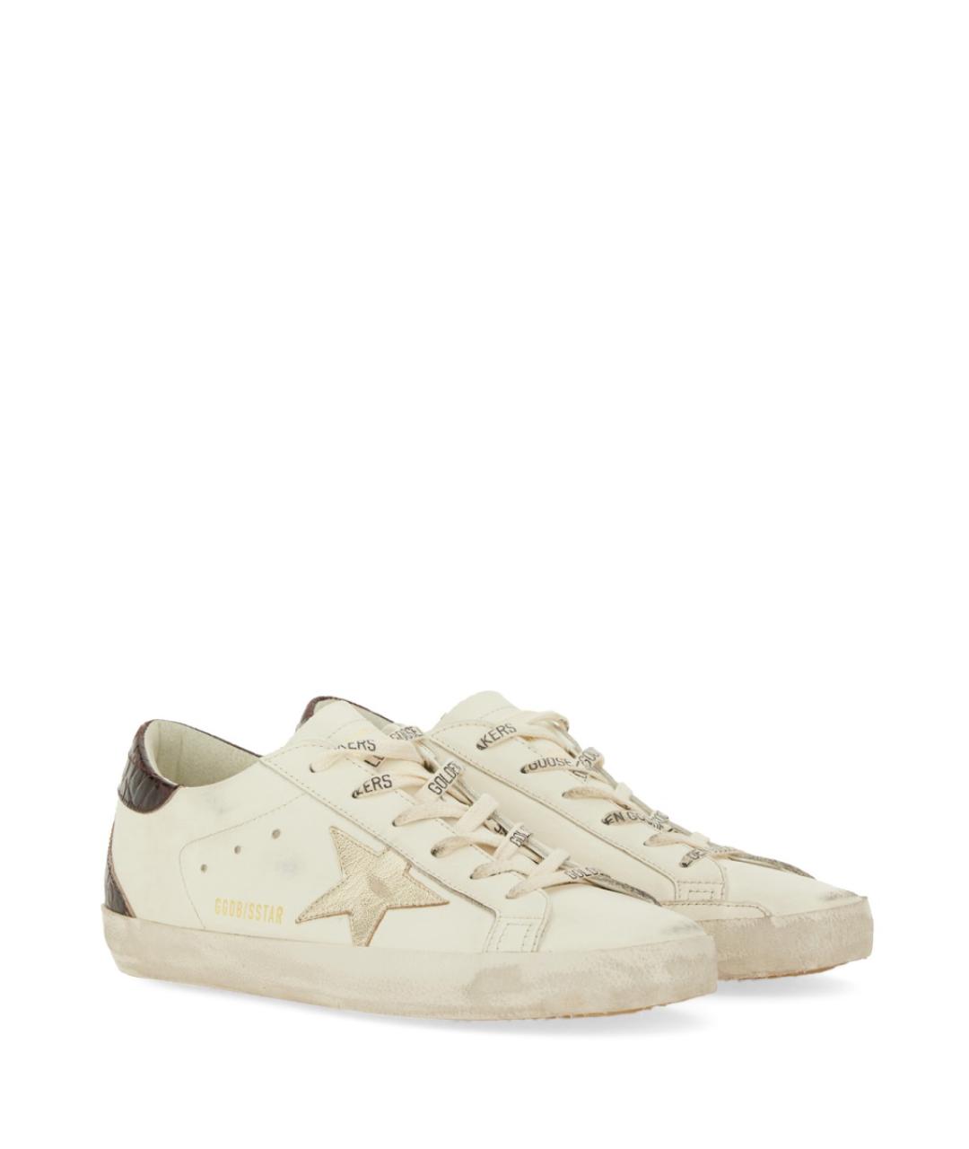 GOLDEN GOOSE DELUXE BRAND Мульти кожаные кроссовки, фото 2