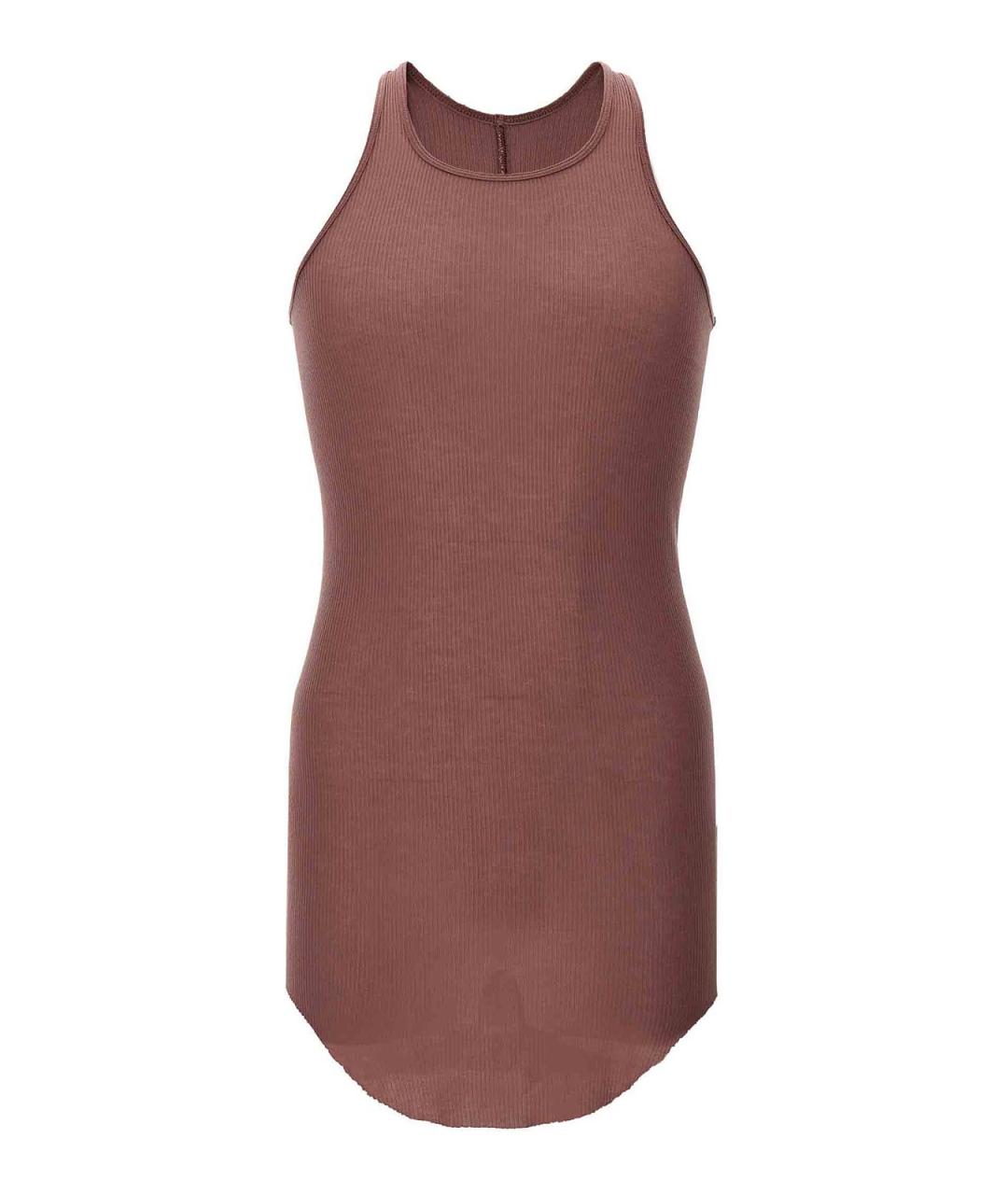 RICK OWENS Розовая вискозная блузы, фото 1