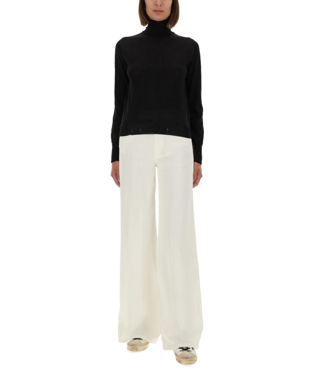 GOLDEN GOOSE DELUXE BRAND Черная шерстяная водолазка, фото 2