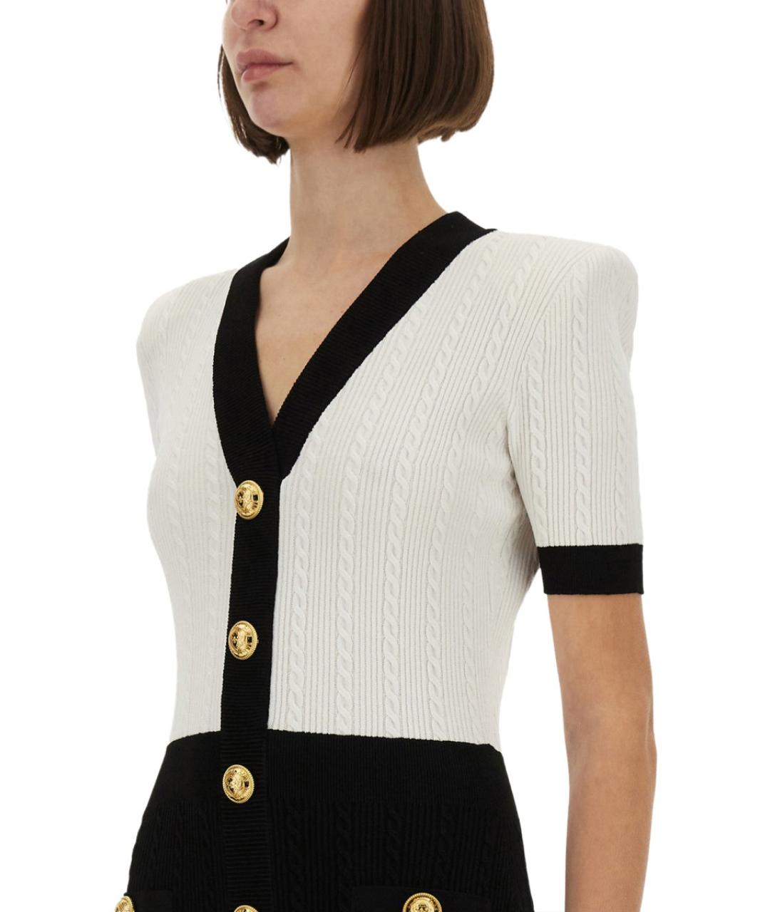 BALMAIN Мульти вискозное повседневное платье, фото 5