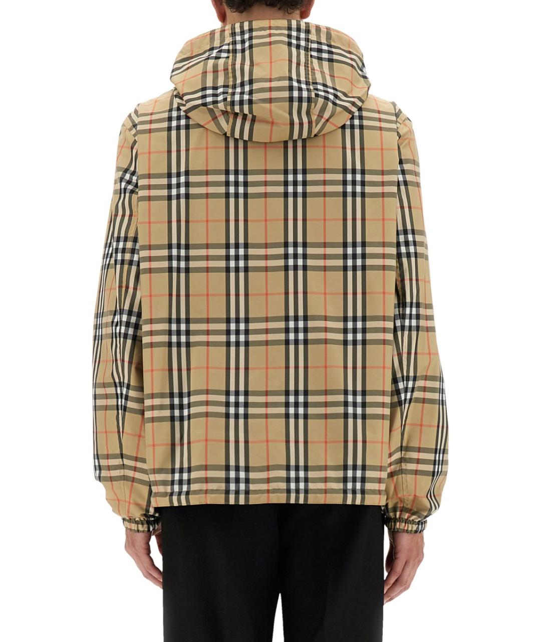 BURBERRY Мульти полиэстеровая куртка, фото 4