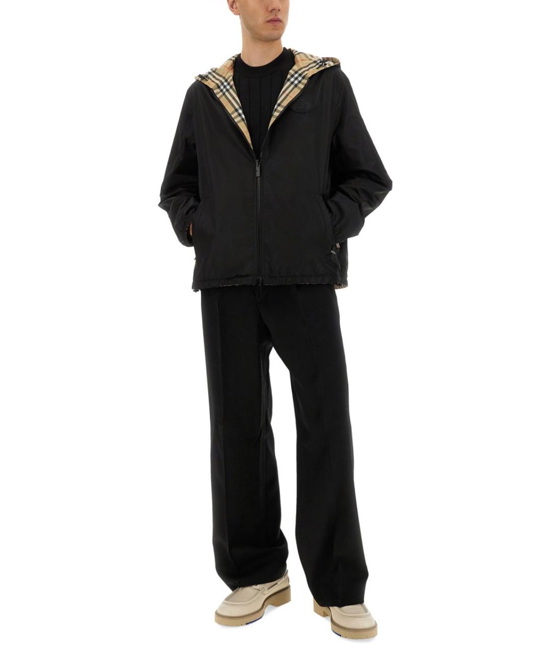 BURBERRY Мульти полиэстеровая куртка, фото 3