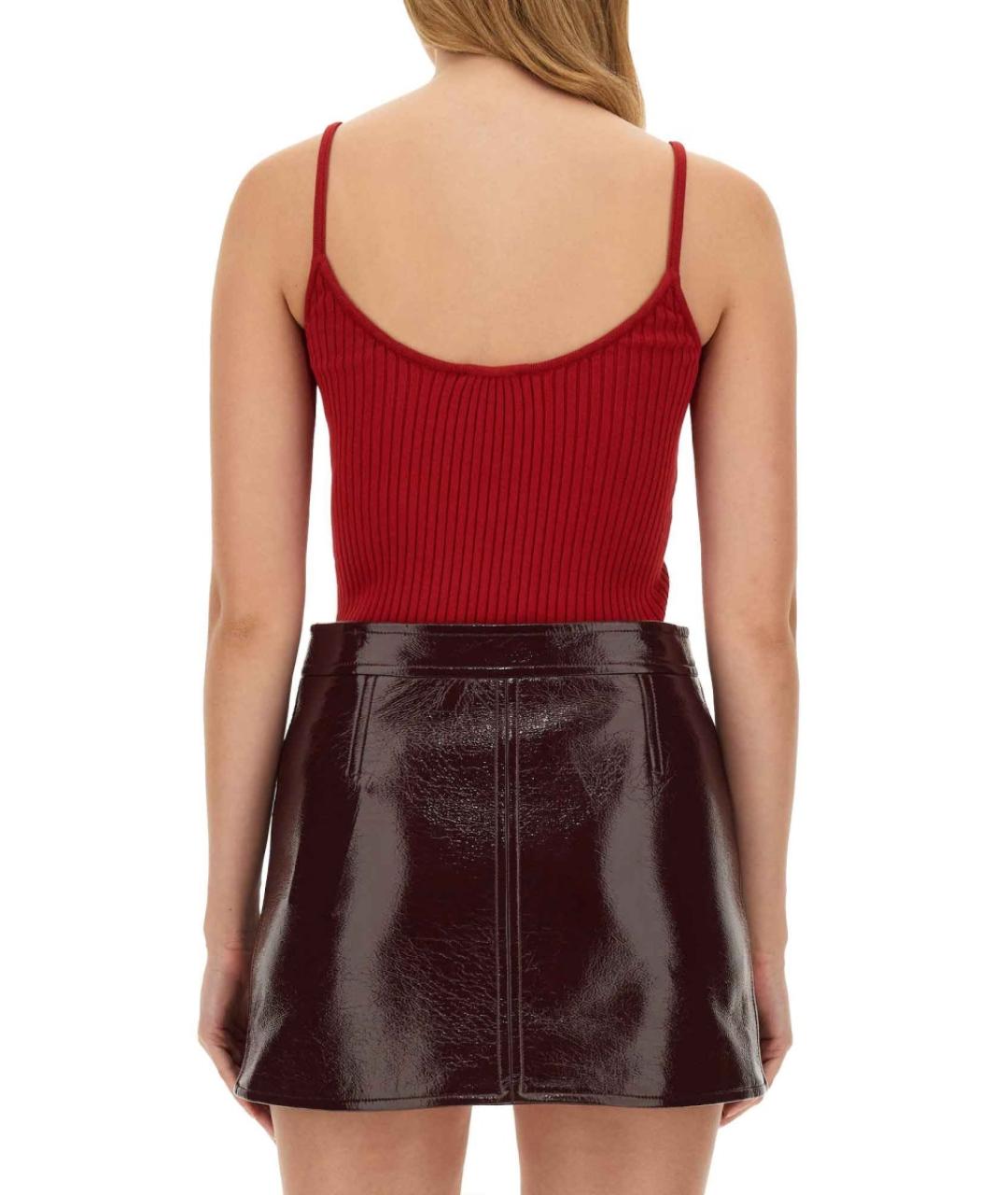 COURREGES Красная майка, фото 4