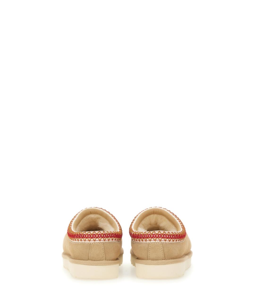 UGG AUSTRALIA Белые кожаные шлепанцы, фото 4