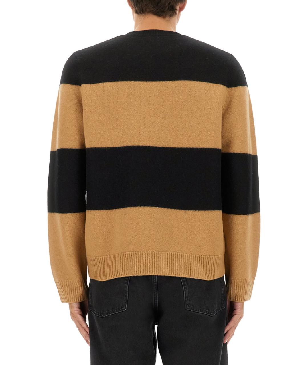 A.P.C. Черный шерстяной джемпер / свитер, фото 3