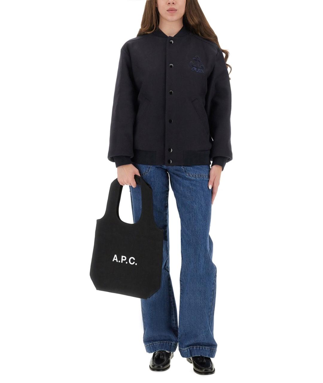 A.P.C. Синяя шерстяная куртка, фото 3