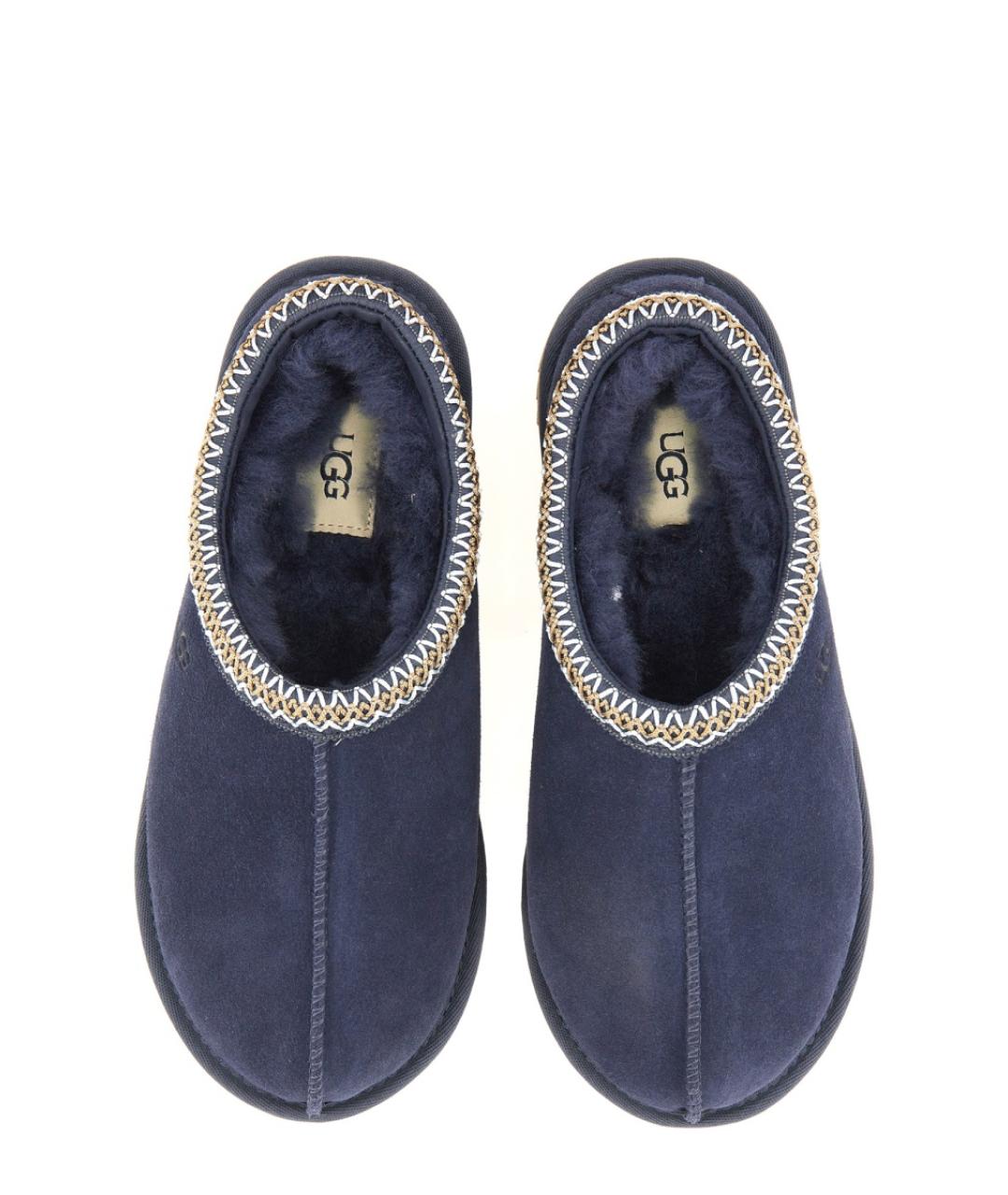 UGG AUSTRALIA Синие нубуковые ботинки, фото 2