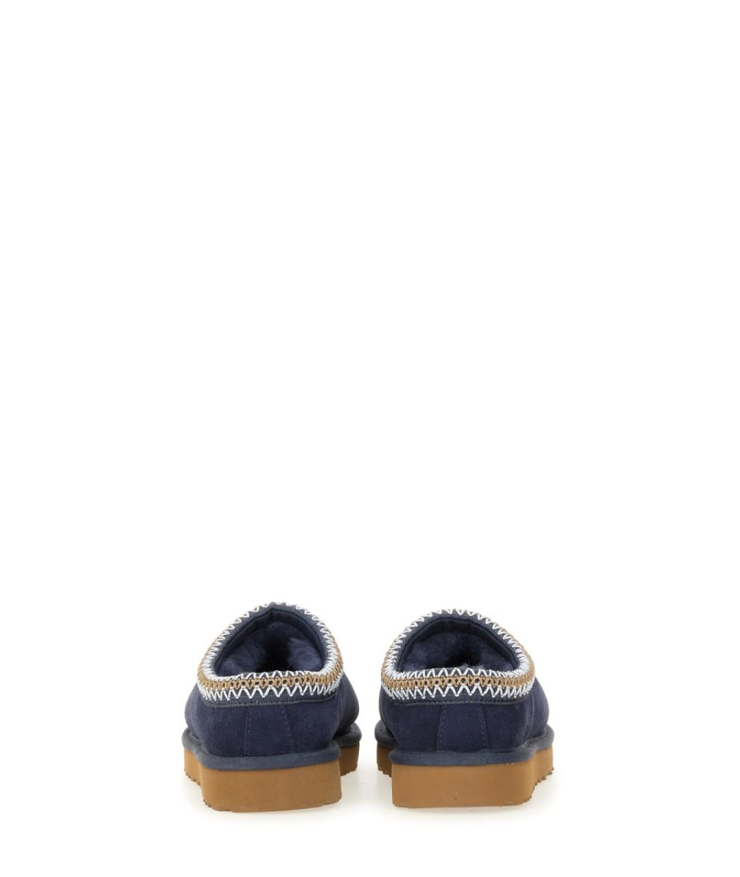 UGG AUSTRALIA Синие нубуковые ботинки, фото 4
