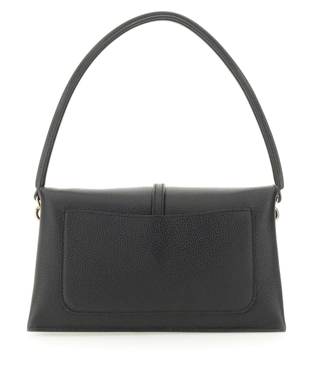 TOD'S Черная кожаная сумка через плечо, фото 3