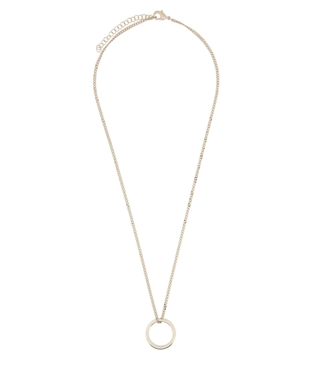 MM6 MAISON MARGIELA Серебряная латунная цепочка, фото 2