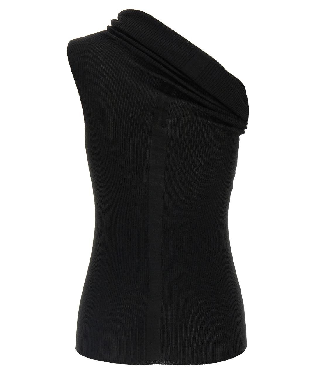 RICK OWENS Черная шерстяная блузы, фото 1