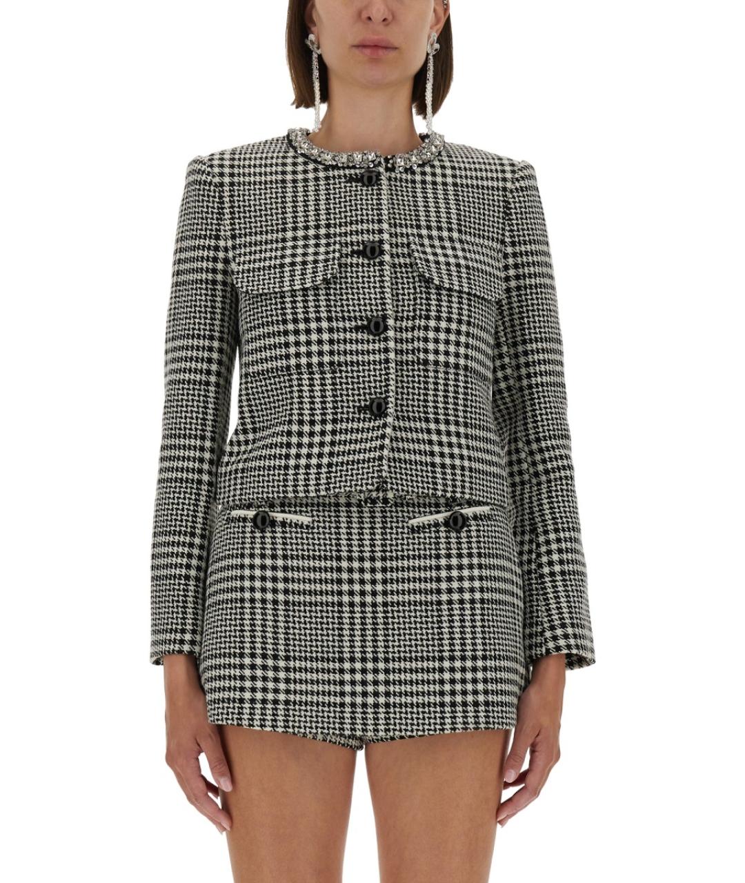 SELF-PORTRAIT Мульти полиэстеровый жакет/пиджак, фото 2