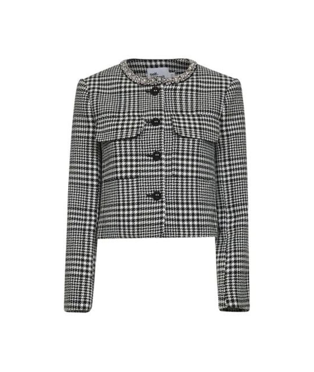 SELF-PORTRAIT Мульти полиэстеровый жакет/пиджак, фото 1