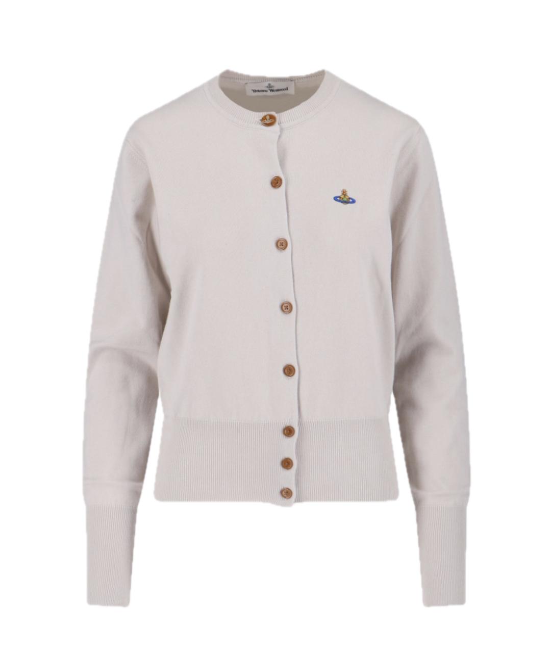 VIVIENNE WESTWOOD Бежевый хлопковый джемпер / свитер, фото 1