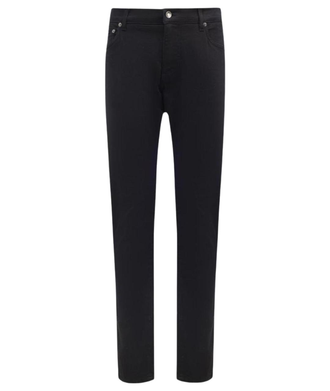 DOLCE&GABBANA Черные хлопковые джинсы скинни, фото 1