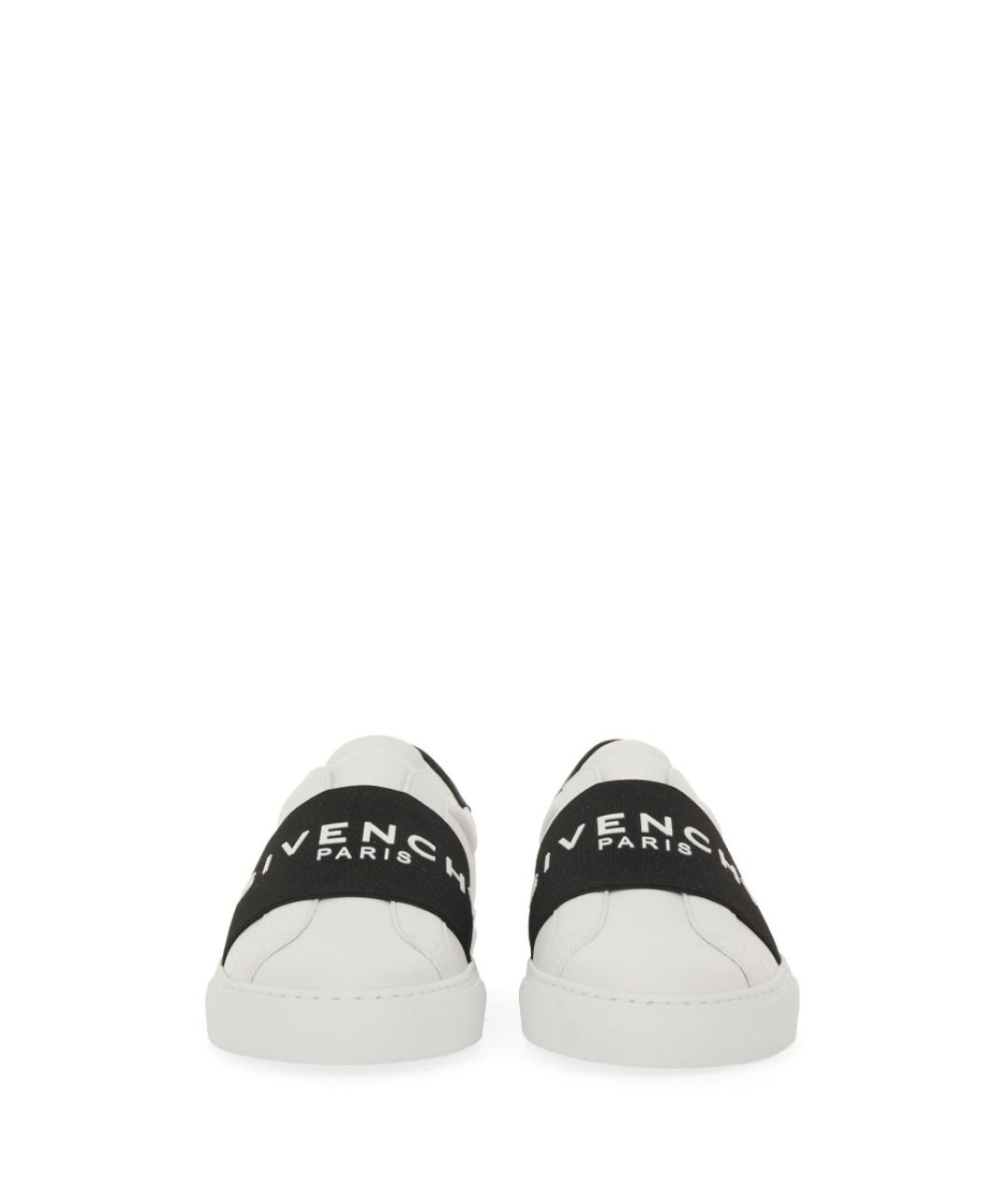 GIVENCHY Белые кожаные слипоны, фото 4