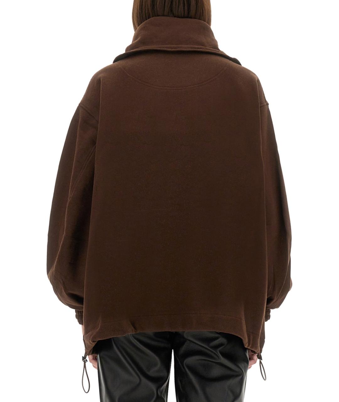 THE ATTICO Коричневая куртка, фото 4