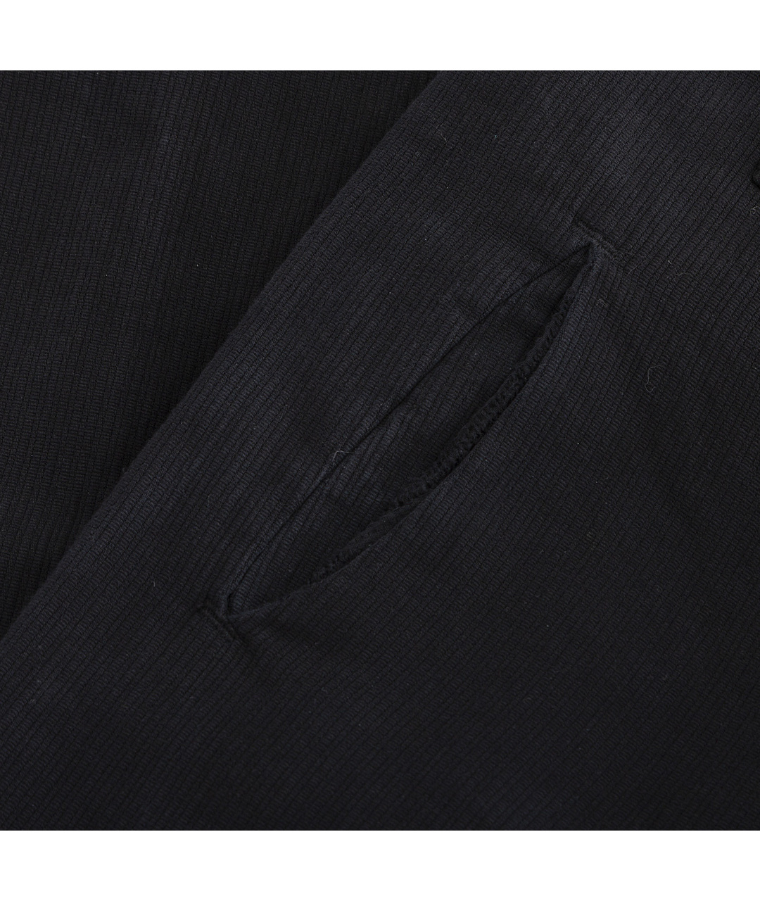BORIS BIDJAN Черные хлопковые брюки чинос, фото 4