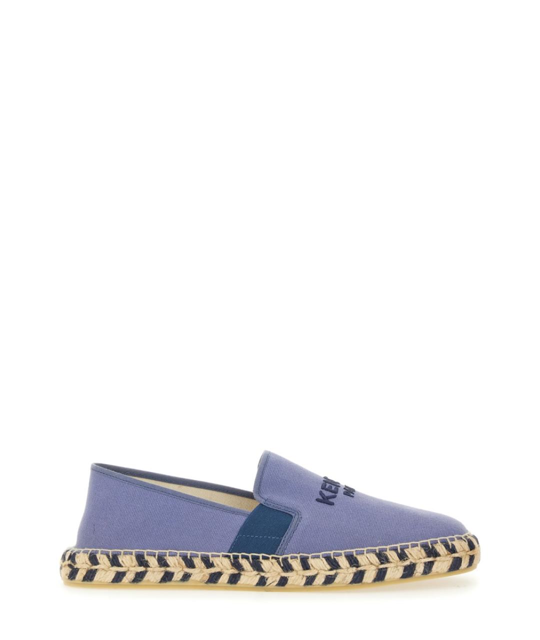 KENZO Фиолетовые текстильные эспадрильи, фото 1