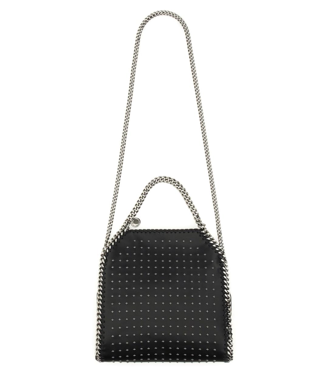 STELLA MCCARTNEY Черная сумка тоут из искусственной кожи, фото 4