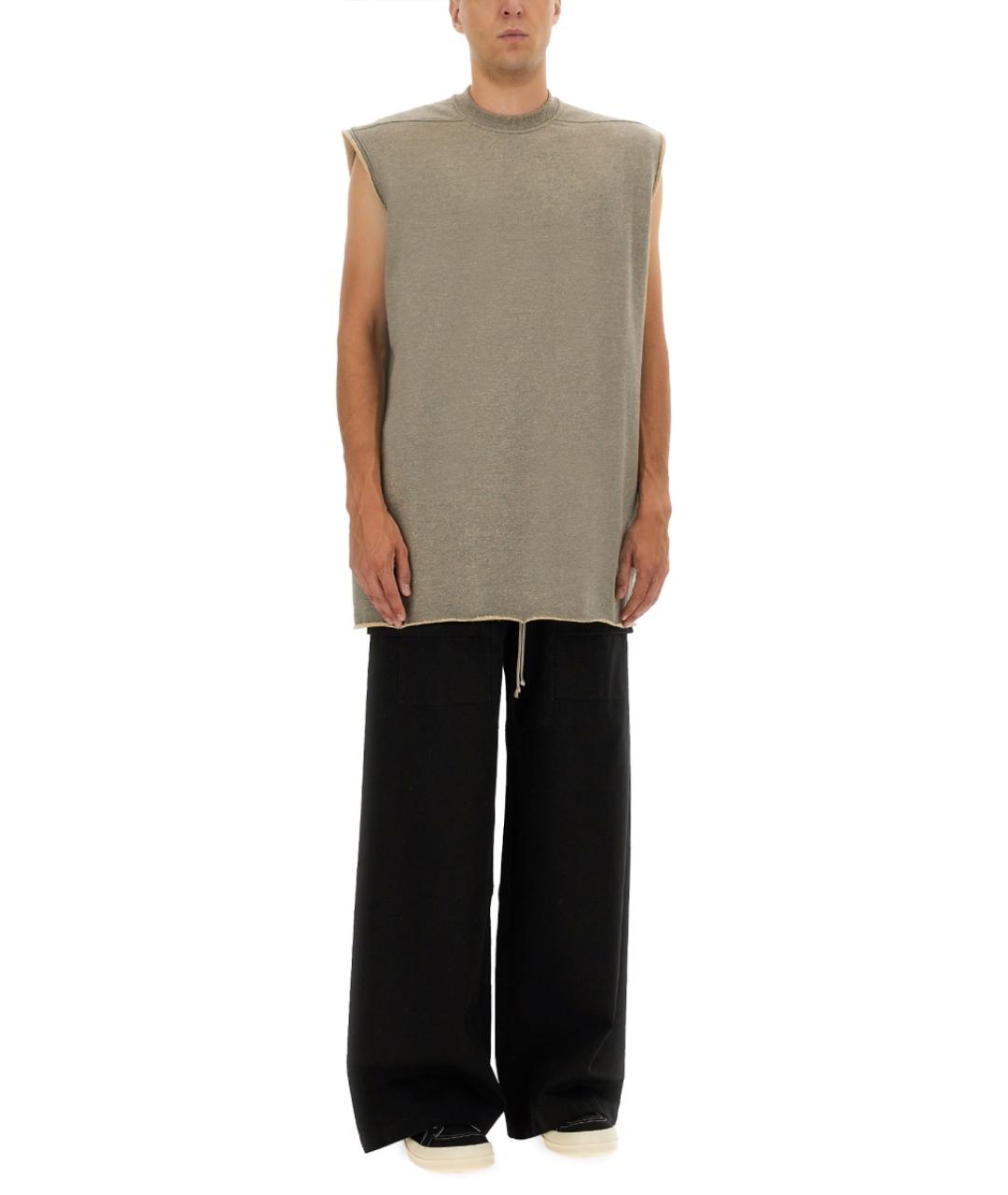 RICK OWENS DRKSHDW Черные повседневные брюки, фото 3