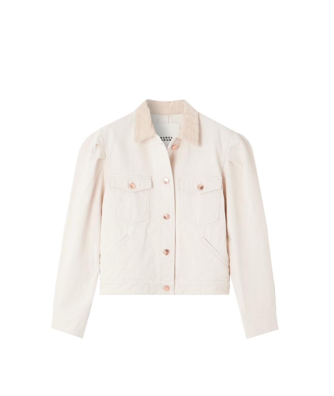 ISABEL MARANT Белый хлопковый жакет/пиджак, фото 1