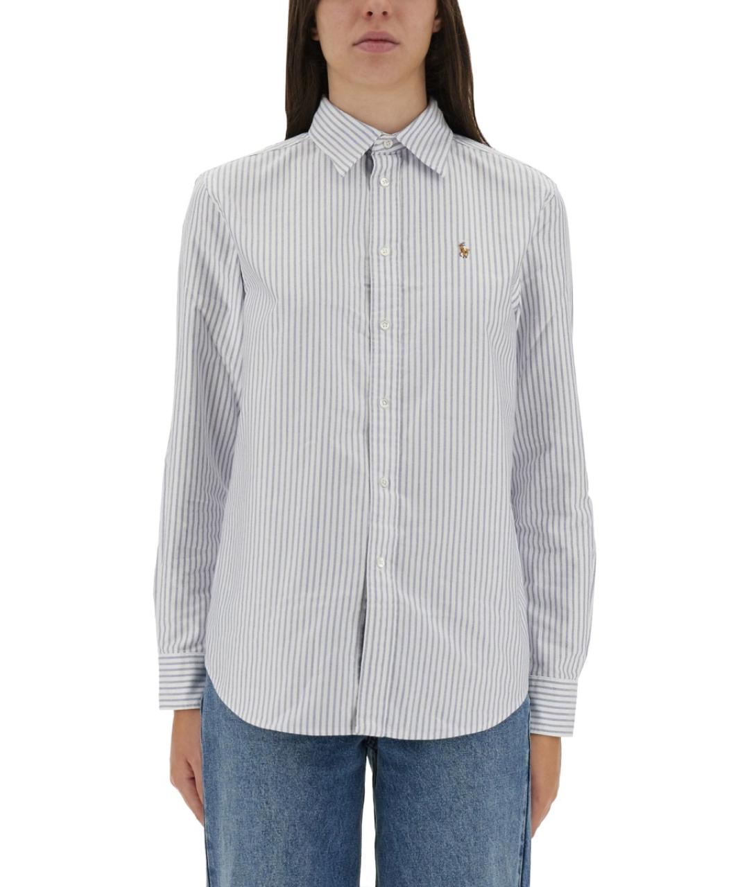 POLO RALPH LAUREN Белая хлопковая рубашка, фото 2