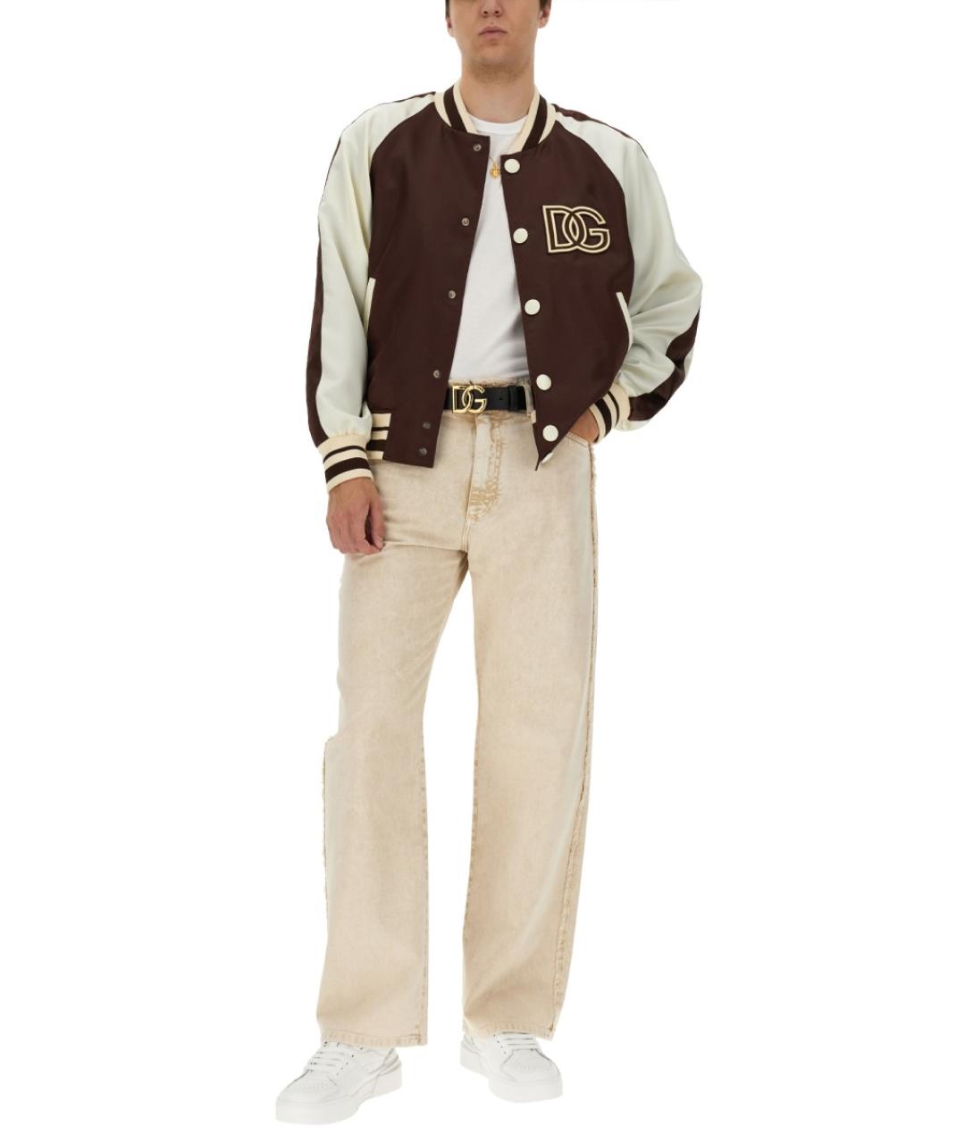 DOLCE&GABBANA Белая хлопковая футболка, фото 3