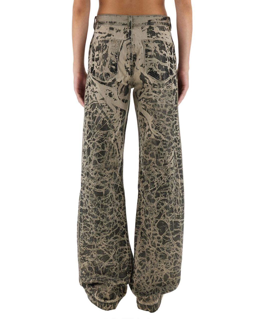 RICK OWENS DRKSHDW Мульти хлопковые прямые джинсы, фото 3